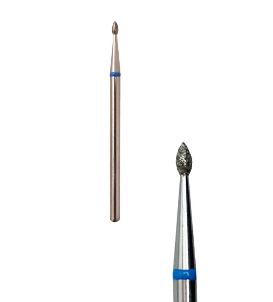 Punta diamantata a forma di pesciolino (blu) 1.6 mm