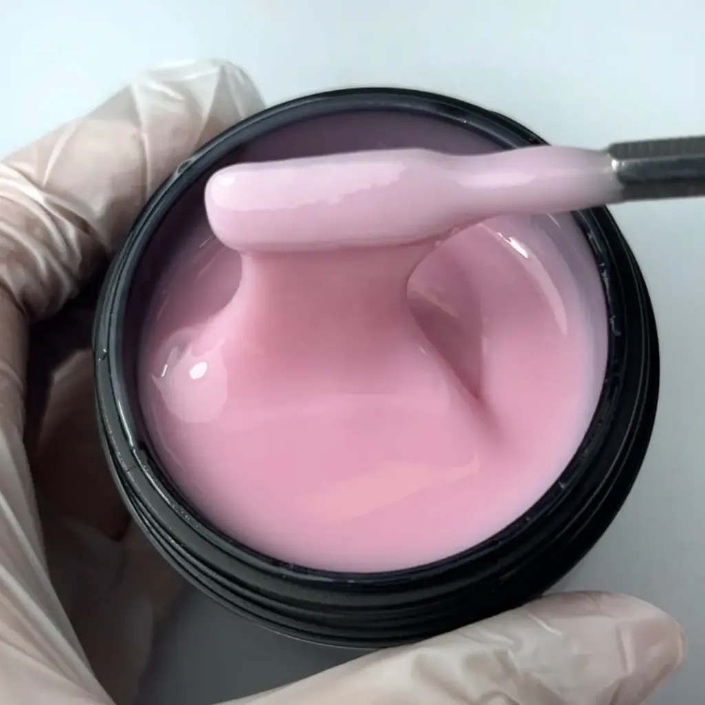 Gummy Base Gel ice pink fiber 50 ml