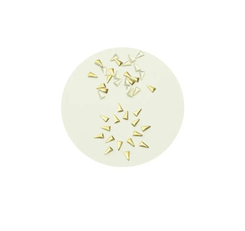 Nailstuds no. 1 gold - Triangolini