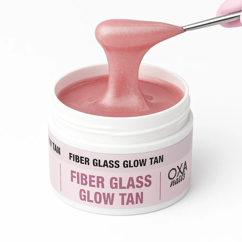 Gel Fiber Glass glow tan