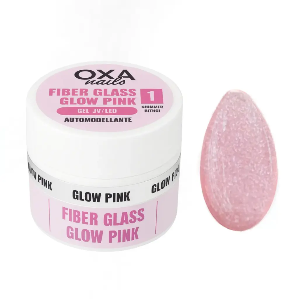Gel Fiber Glass glow pink 50 ml