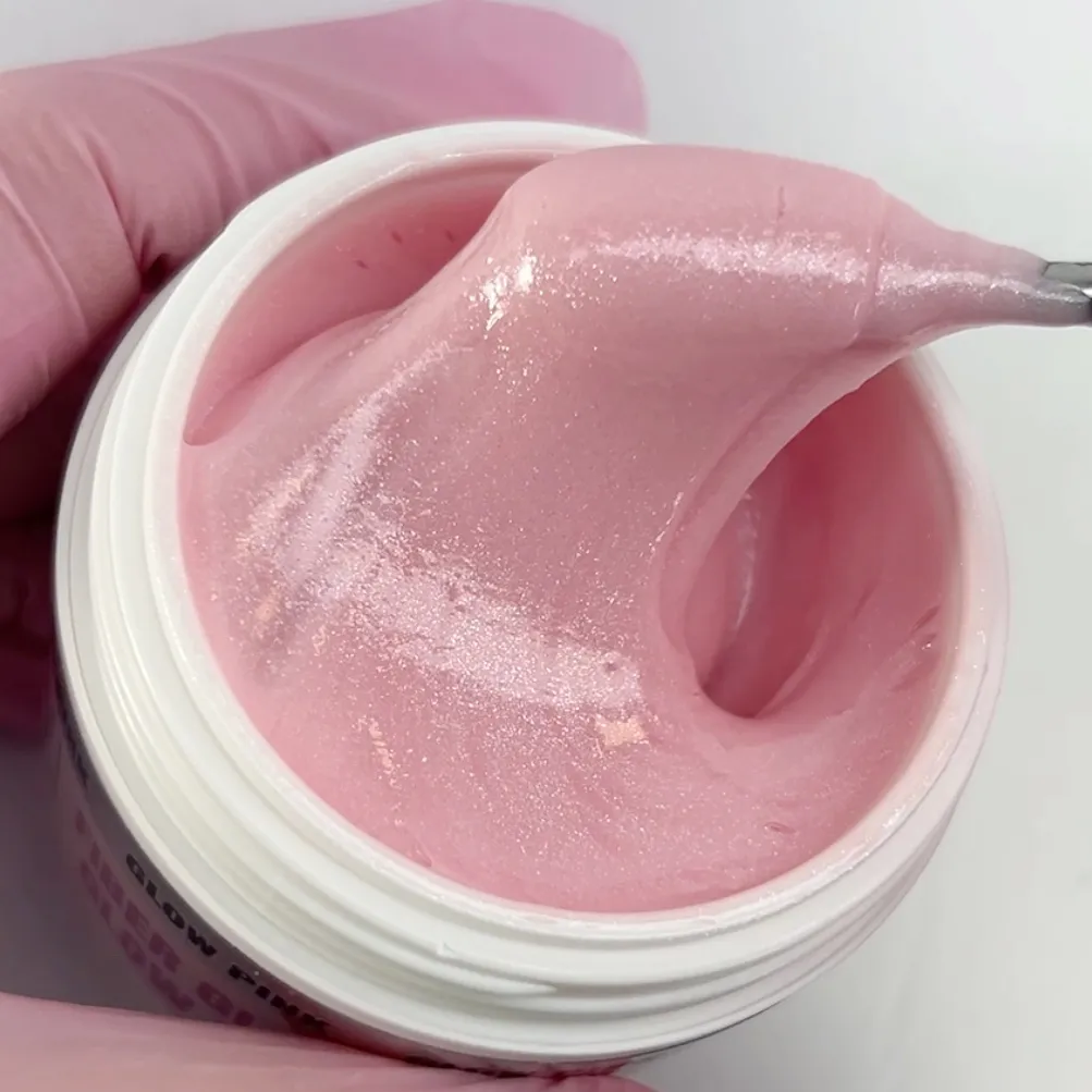 Gel Fiber Glass glow pink 50 ml