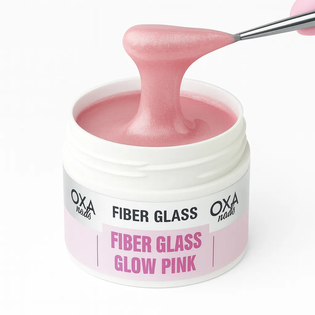 Gel Fiber Glass glow pink 50 ml