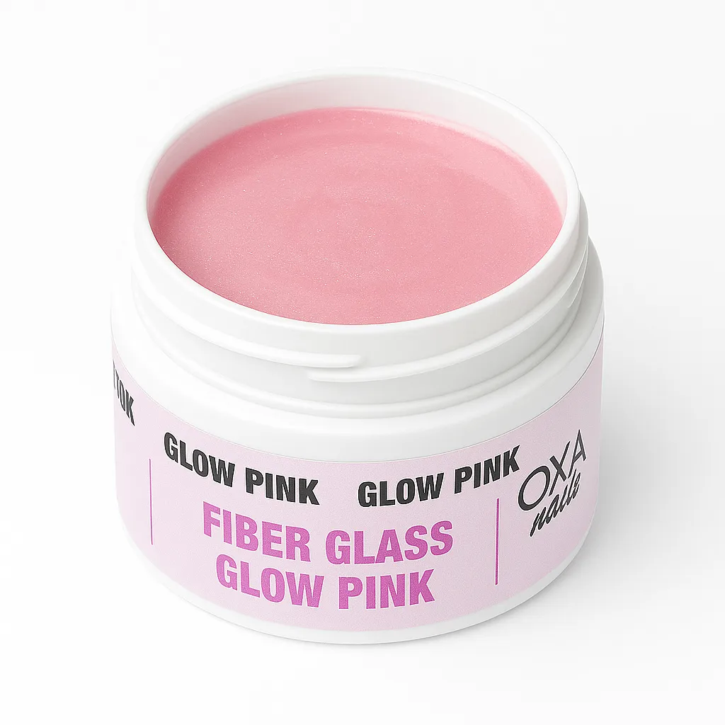 Gel Fiber Glass glow pink 50 ml