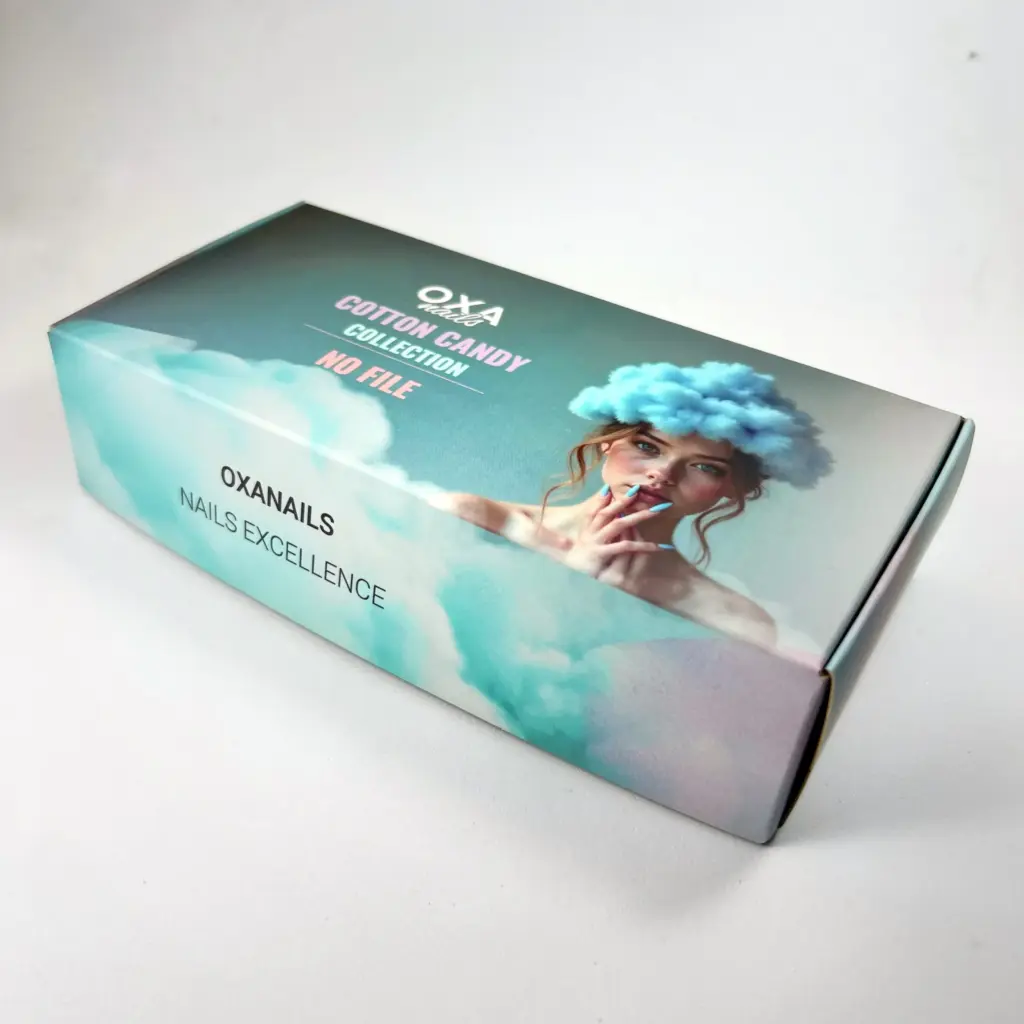 Kit Gel No File No Top Cotton Candy Collection 7 colori per 15 ml