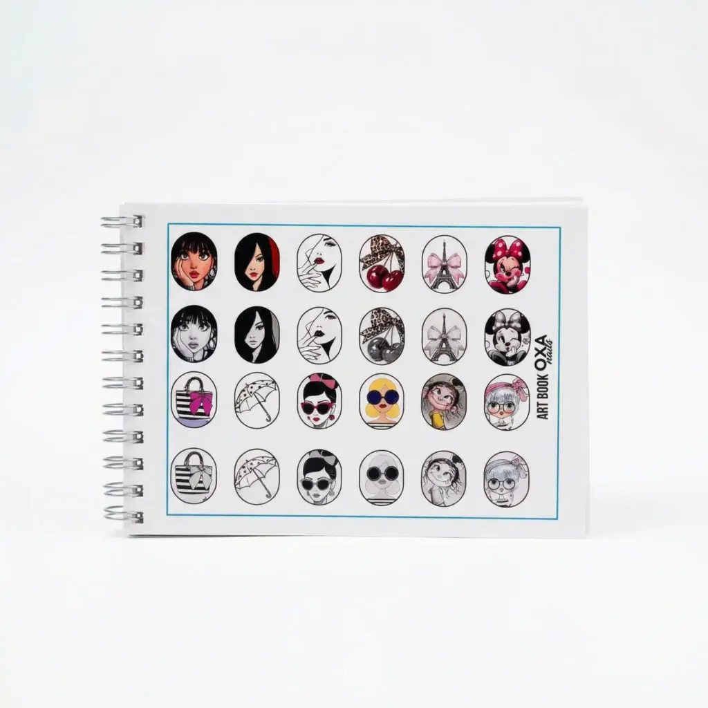 Art Book Cartoon - Disegna, stacca e applica