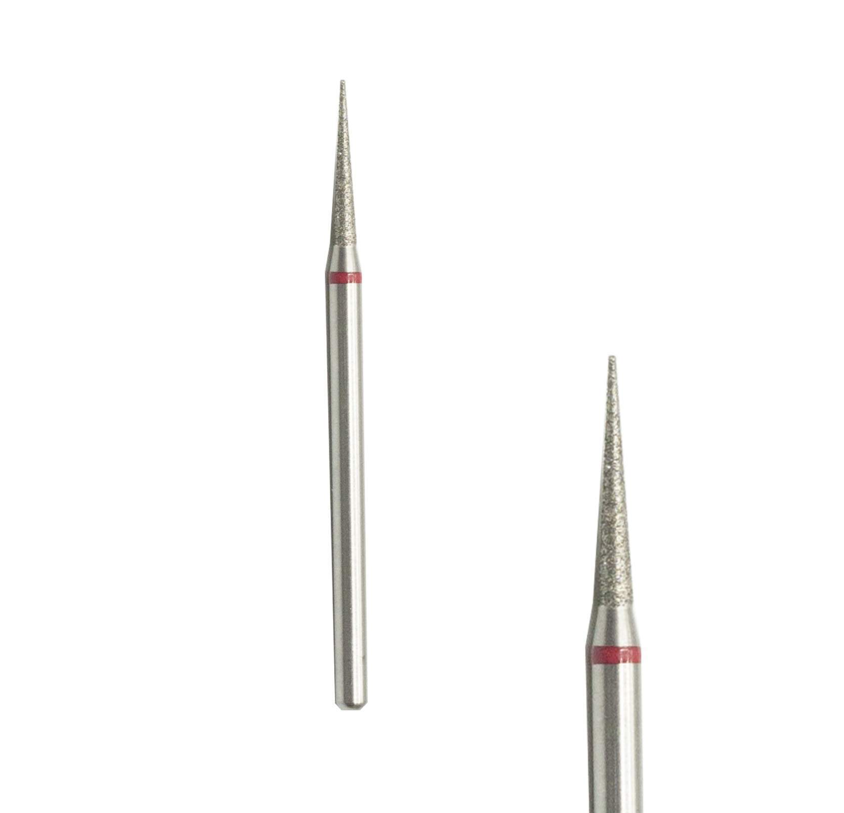 Punta diamantata a forma di ago - lunghezza 12 mm