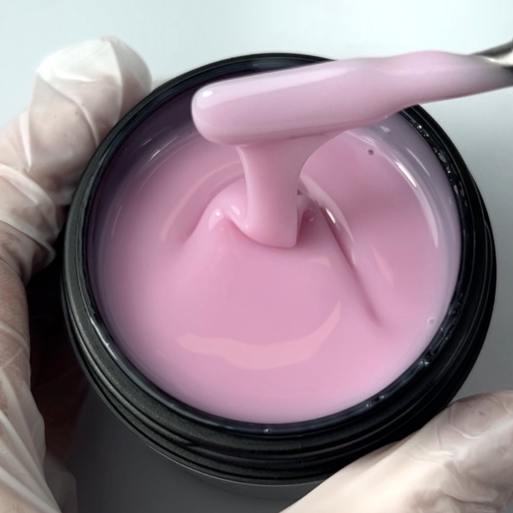 GUMMY BASE GEL MILK ROSE 50 ML - immagine 2