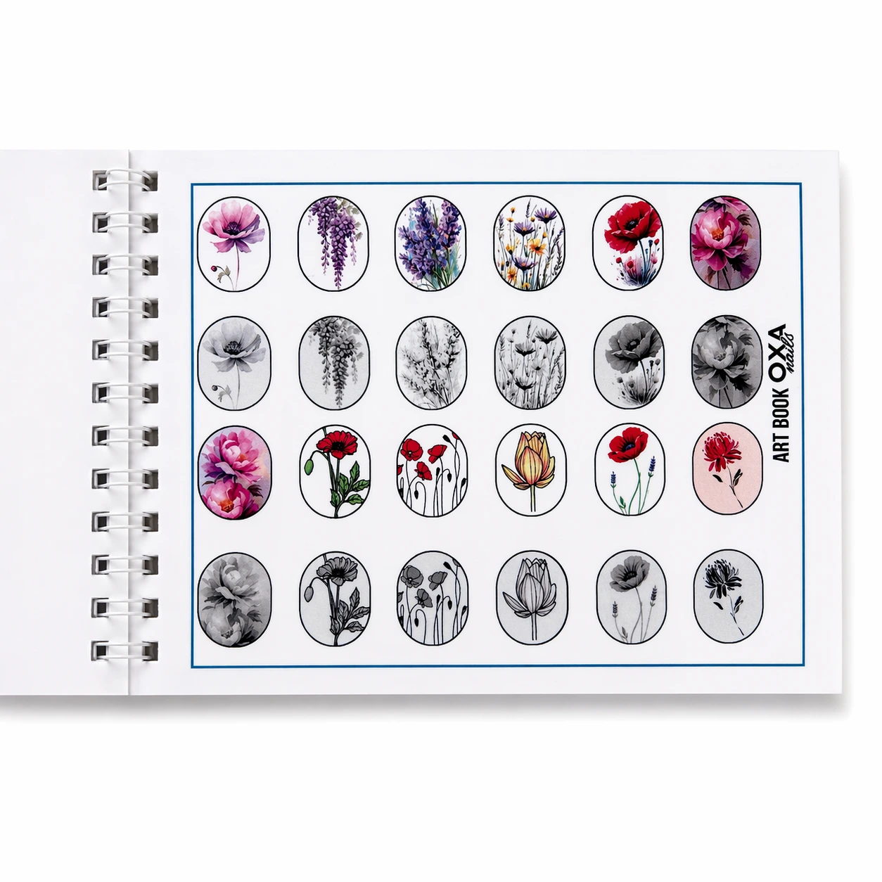 Art Book Fiori e farfalle - Disegna, stacca e applica - immagine 2