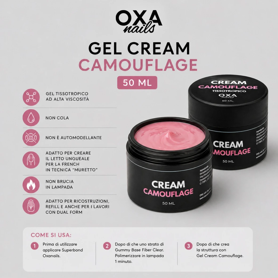 Gel Cream Camouflage 50 ml - immagine 3